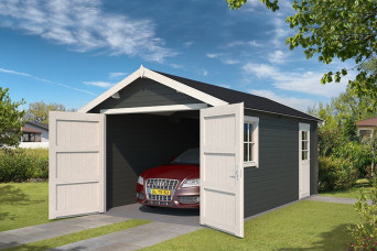  Outdoor Life Products | Garage Dillon 300 x 540 | Gecoat | Carbon Grey-Wit 210236-31